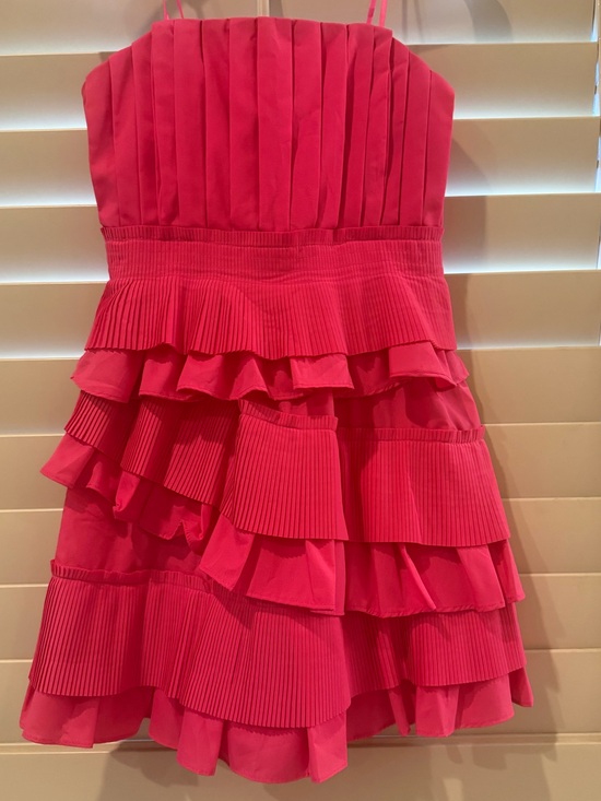 DO+BE Dresses & Skirts - DO+BE Hot Pink Tiered Ruffle Party Dress medium